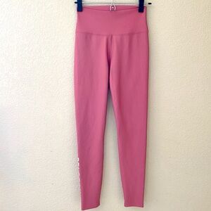 Peloton Pink High-Waisted Leggings